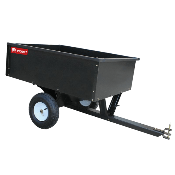 Remorque basculante pour autoportée